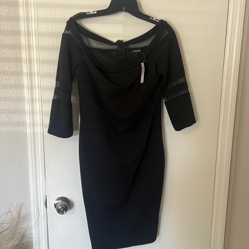 Torrid size 12 off the shoulder dress